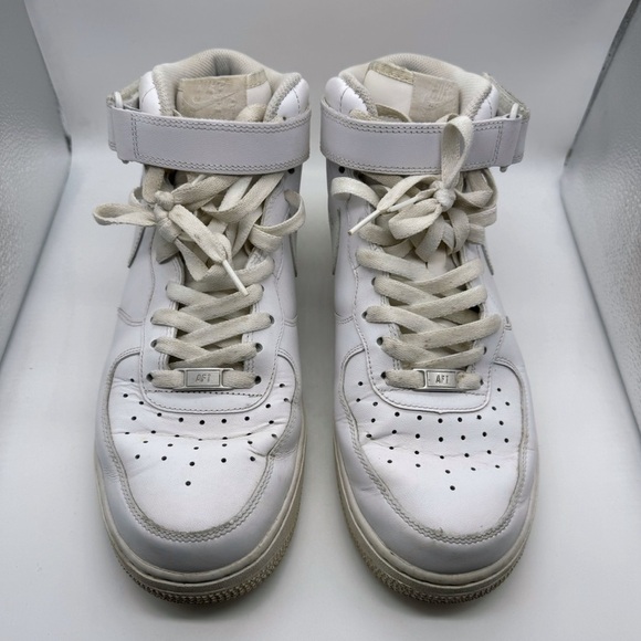Nike Air Force 1 High Top Sneakers White - Picture 3 of 8